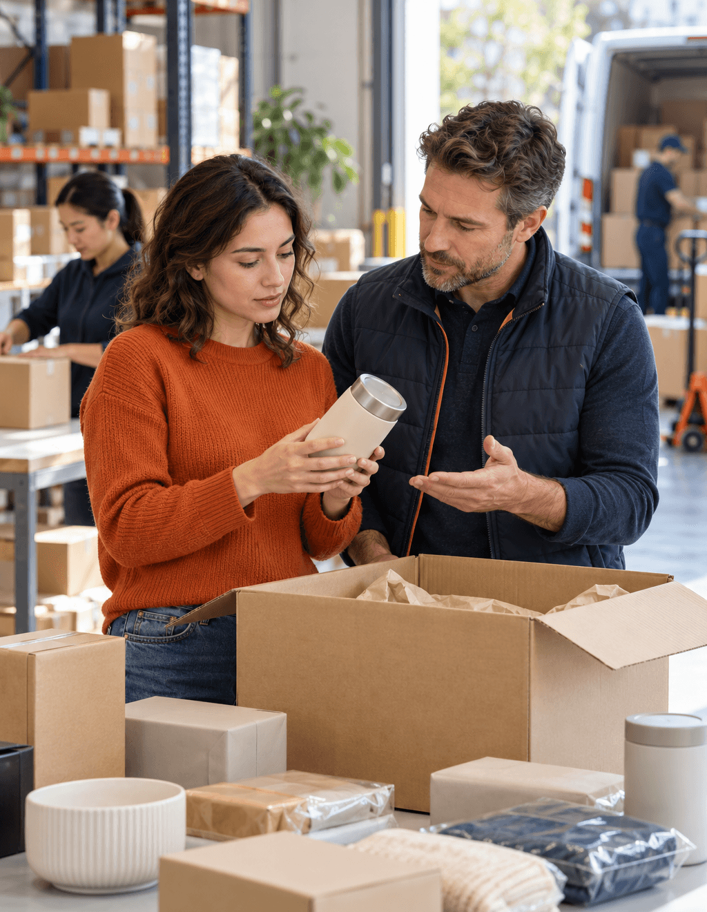 Reviewing product readiness for shipping Reviewing product readiness for shipping