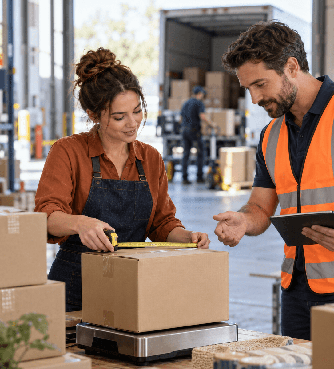 Measuring a Parcel Before Shipment Measuring a Parcel Before Shipment